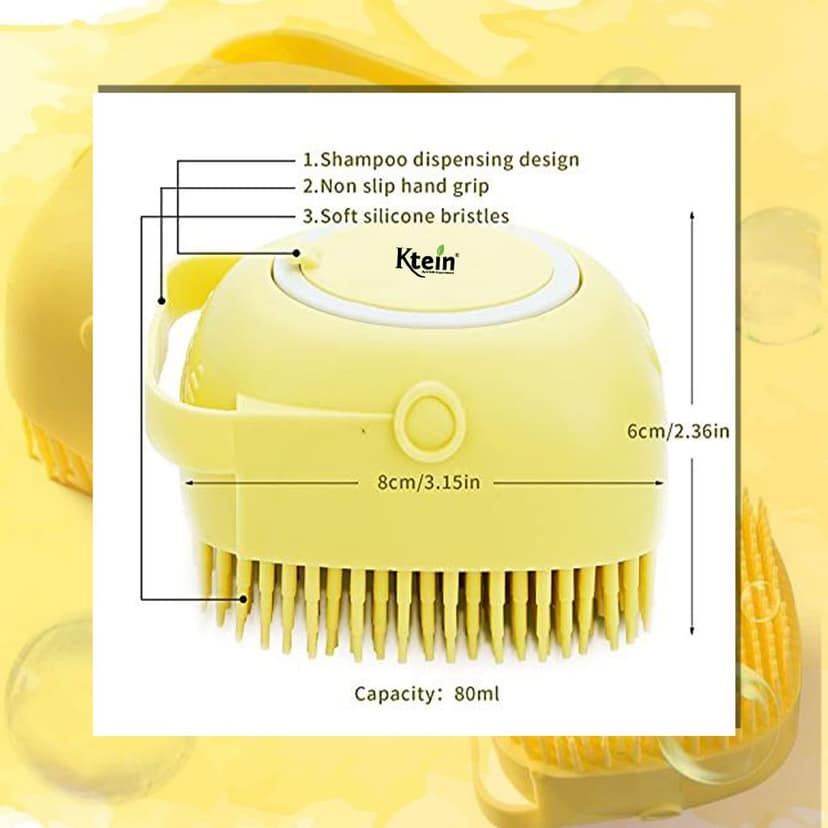 Ktein Silicone Bath Brush | Body Scrubber view 3