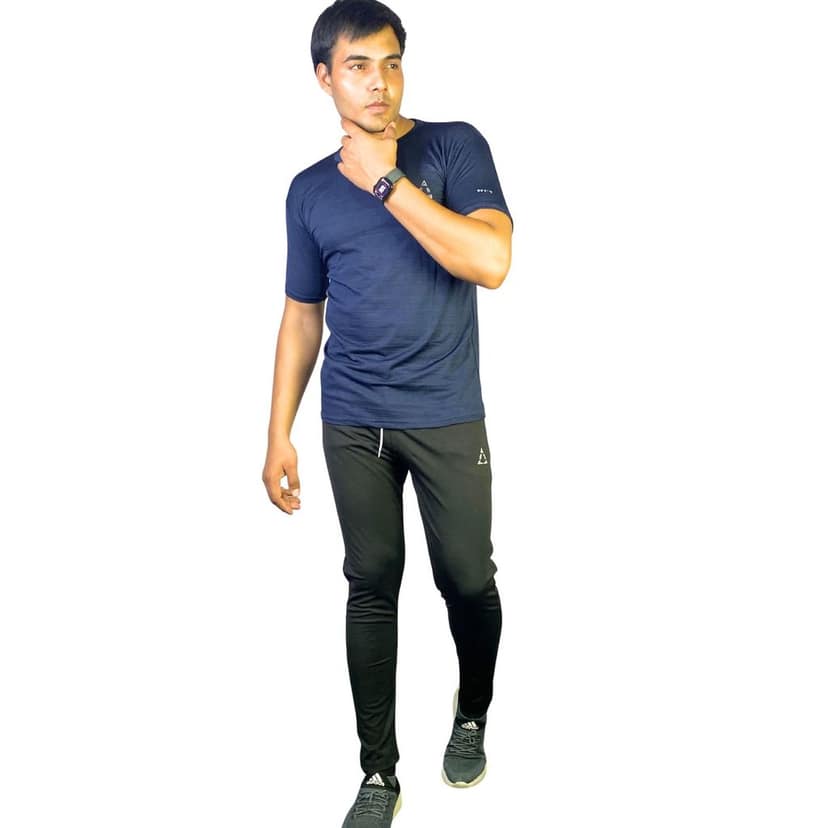 Wruxing Solid Men Track Suit view 4
