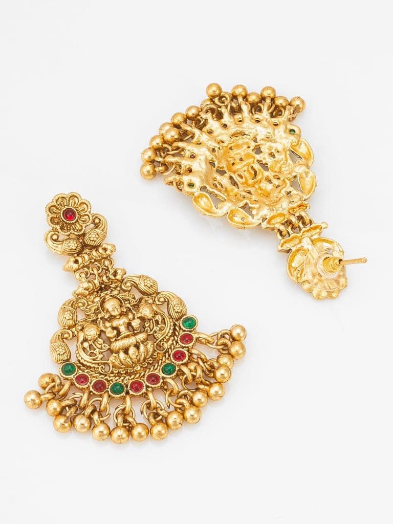 Morison Timeless Gold Necklace Set with Earrings Elevate Your Style view 5
