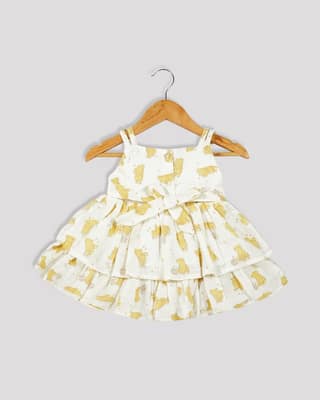 BAMBEE Double layered frock