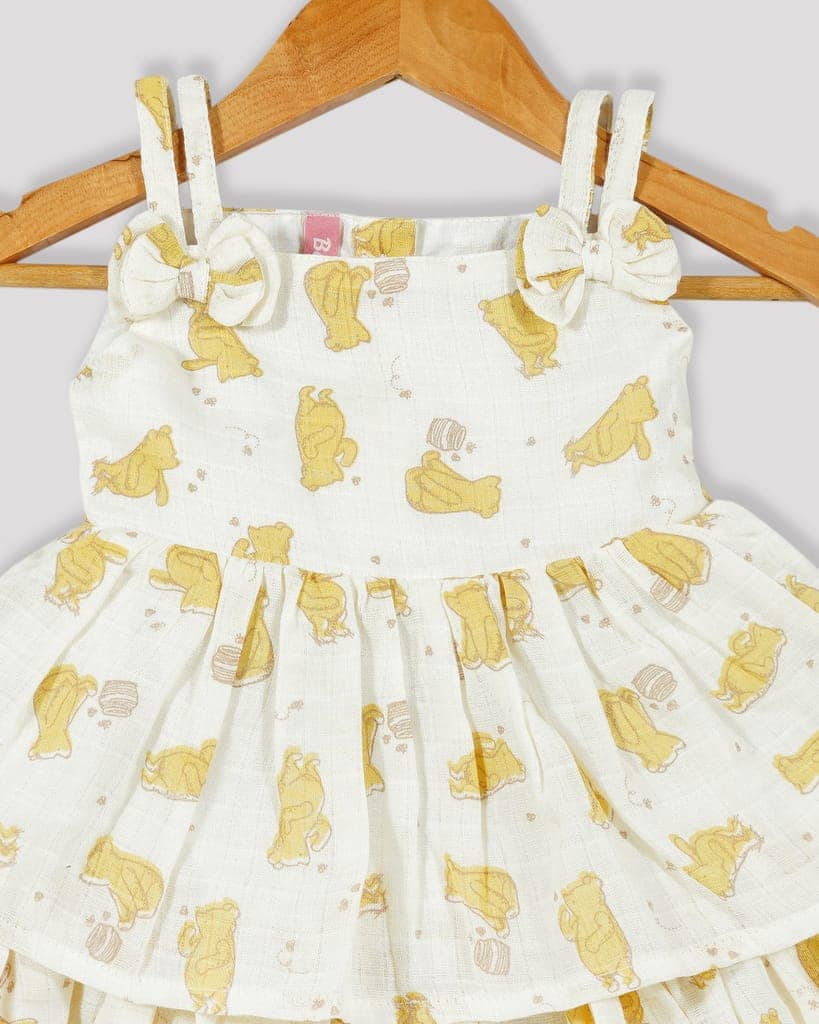 BAMBEE Double layered frock view 3