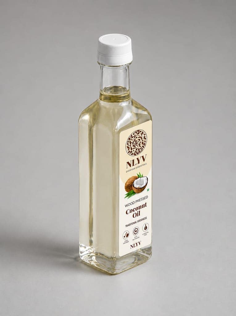 Wood Pressed Coconut Oil view 2