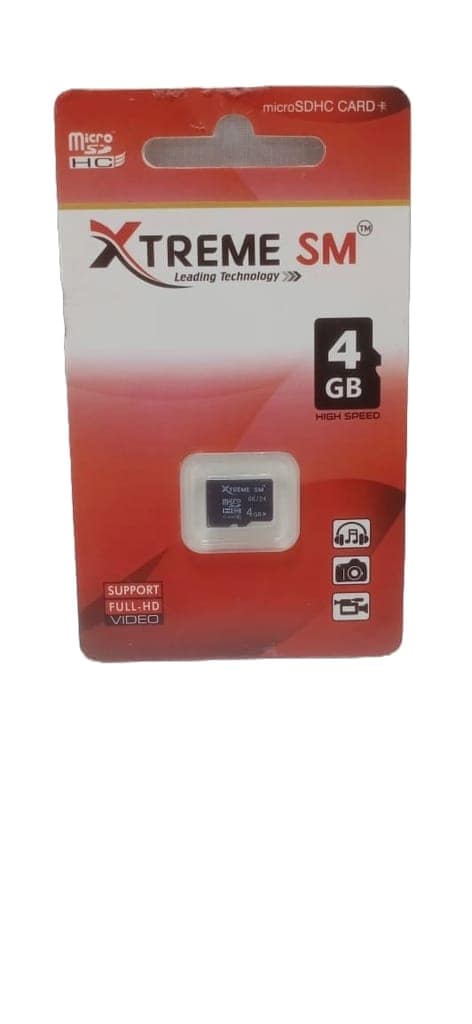 XTREME SM 4GB MicroSDHC Card - High-Speed Storage view 3