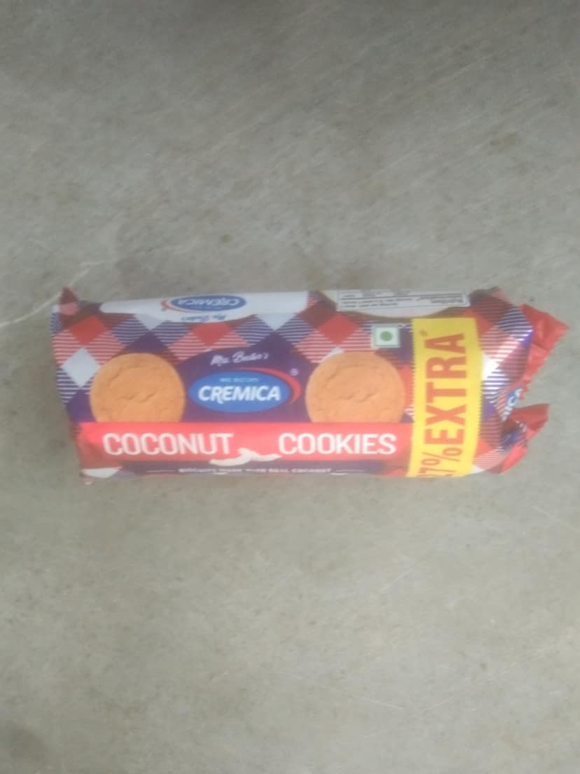 Cremica coconut cookies
