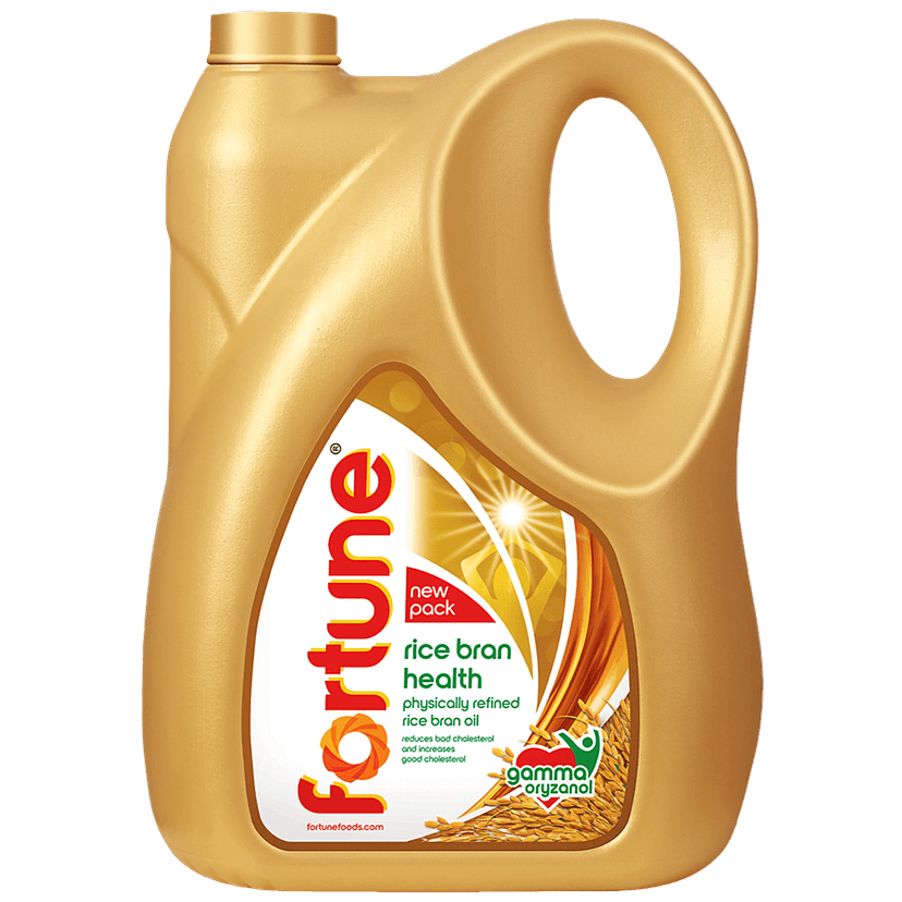 Fortune Refined Oil - Rice Bran, 5 L Can view 2