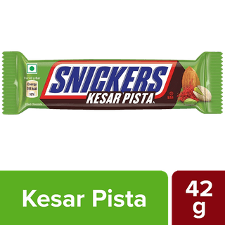 Snickers Kesar Pista Chocolate Bar, 42 G