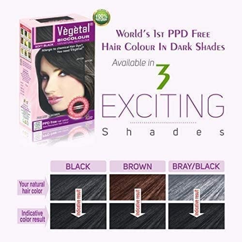 Vegetal Bio Hair Colour, 150g - Dark Brown view 5