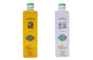 safflower oil 1l +coconut oil 1l