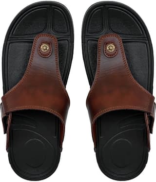 Cozy Wear Tan Men's Thong Flip Flop
