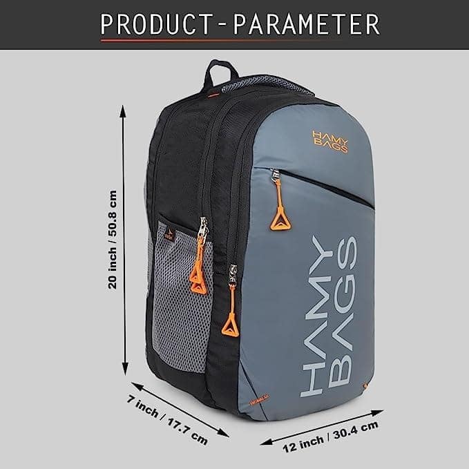 The Kaishwa Series Of "Hamy Bags: The Perfect Backpack for School, Travel, and Everyday Use" view 3