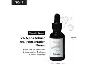 Minimalist 2% Alpha Arbutin Serum - 30 Millilitre
