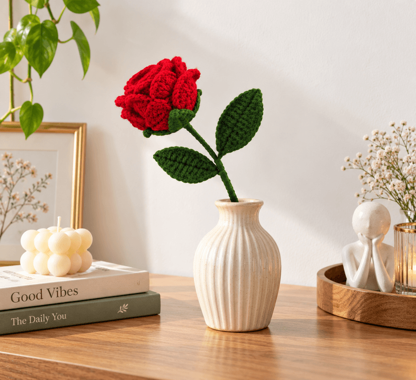 Handmade Decorative Roses for Home Decoration and Gifting view 3