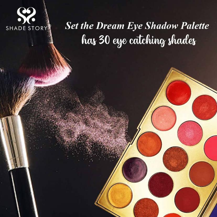 Shade Story Set The Dream Eye Shadow Palette With 30 Shades view 3