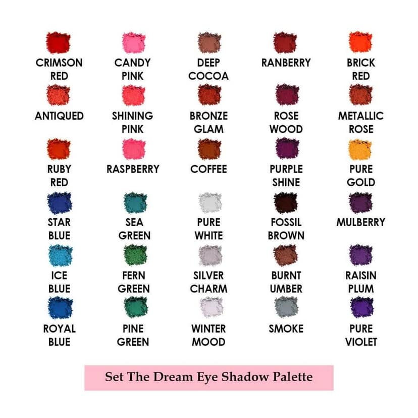 Shade Story Set The Dream Eye Shadow Palette With 30 Shades view 7