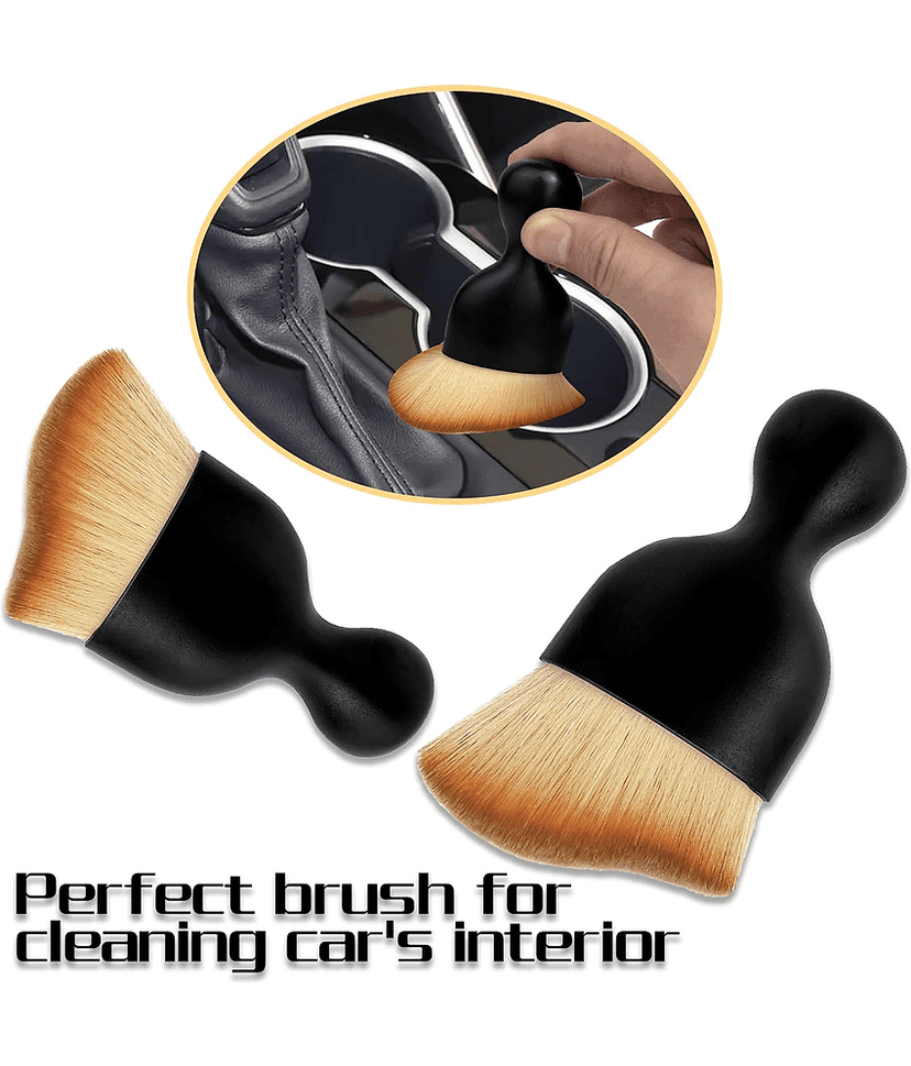 Car Interior Cleaner Brush Car Cleaning Brush Car Detailing Brush Soft Cleaning Brush Dashboard Multipurpose Car Brush Tool view 4