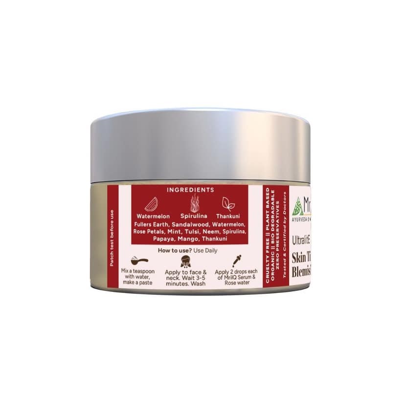 MrilQ Ultralite Face Pack | Anti Ageing | Age spots and Blemish Reduction | Mature Skin (pack of 2) view 2