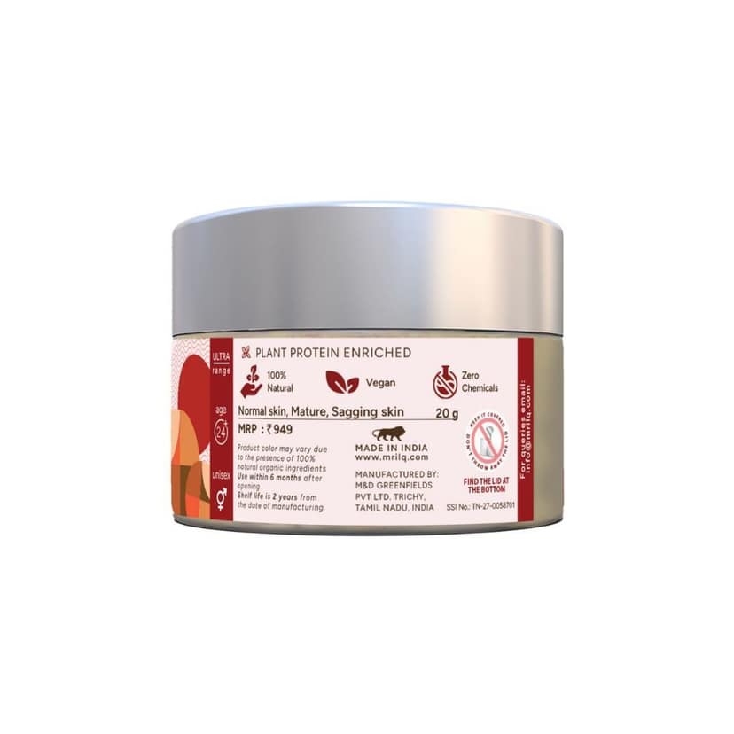 MrilQ Ultralite Face Pack | Anti Ageing | Age spots and Blemish Reduction | Mature Skin (pack of 2) view 3