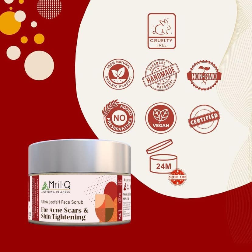 MrilQ Ultralite Face Pack | Anti Ageing | Age spots and Blemish Reduction | Mature Skin (pack of 2) view 6