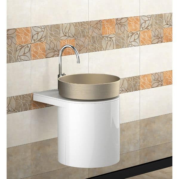 Orientbell Wall Tiles ODG Unisquare Brown LT 5 Pcs
