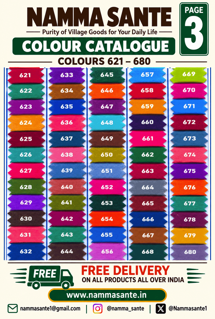 All Cotton Lining Fibre – 1 Metre – Colour Options 600-699 view 4
