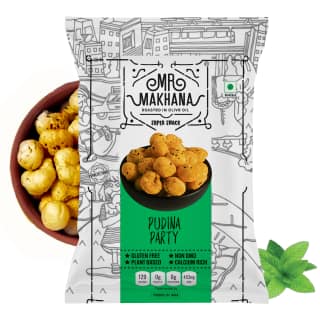 Mr Makhana Pudina Party Roasted Makhana 21 g Healthy Snack