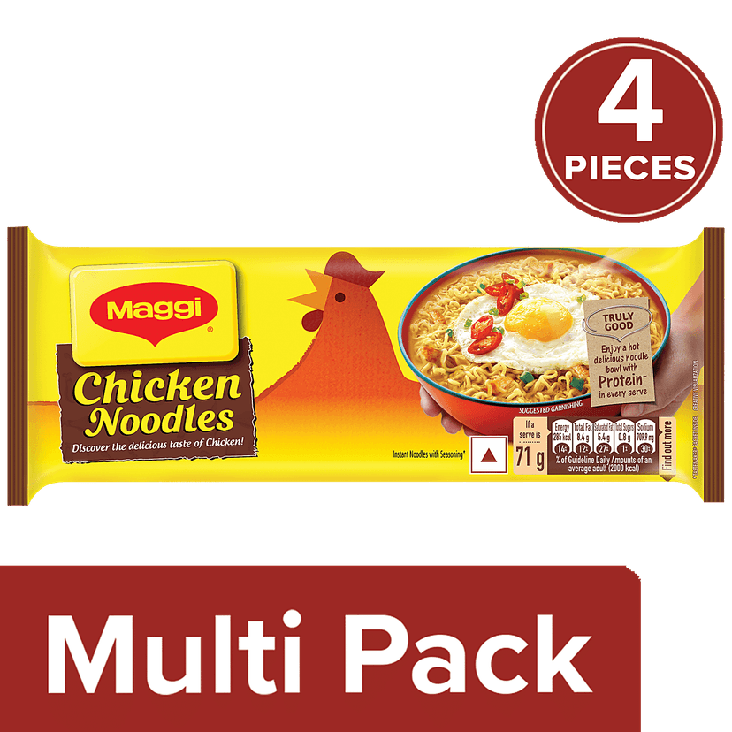 Maggi Chicken Instant Noodles, 284 G Pouch