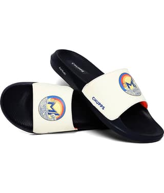 CHUPPS White Men's Slide Flip Flop