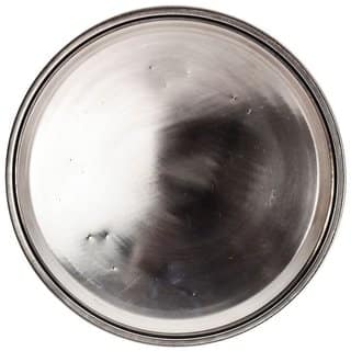 Kesar Zems Steel Pooja Thali (27 cm x 27 cm x 3 cm, Silver, Pack of 9). view 3