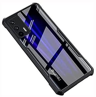 PLUGTECH Slim Shockproof Case | Matte Black Soft | Drop Protection | Precise Cutouts | Premium Mobile Cover for Realme GT Master