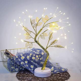 GLOWSERIE Stylish LED Tree Night Light Luxury Home Décor Lamp