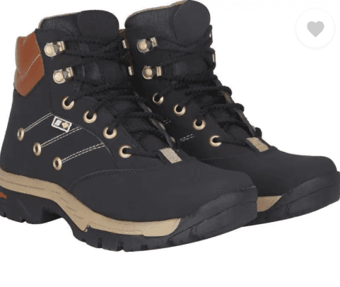 RANZAG Exclusive Range of Stylish Comfortable Boot Shoes/Party Shoes For Men Walking Shoes For Men (Black , 6)