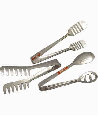 i WARE Steel Barbeque Tong