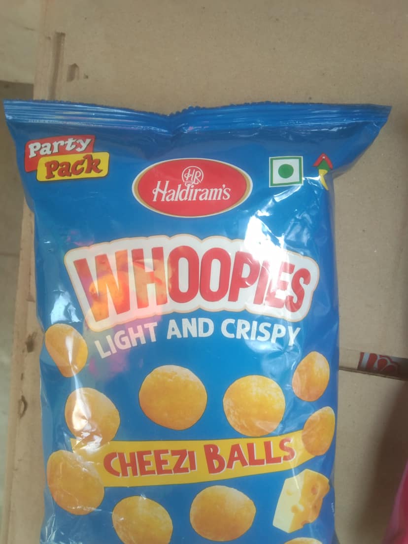 Haldiram Whoopies Light and crispy cheezi balls
