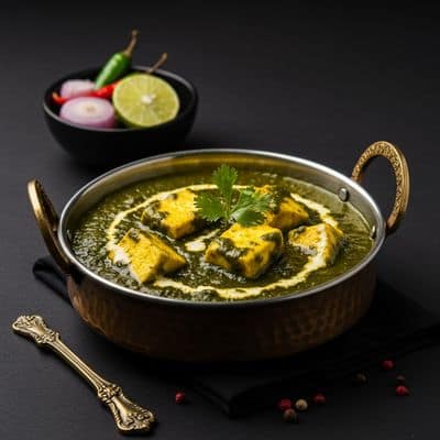 Palak Paneer (Jain Option)