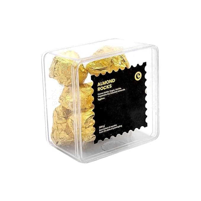 Chocopearl Eggless Chocolate Almond Rock with Cocoa Solids, Roasted Almonds & Rice Crispies – 200gm view 3