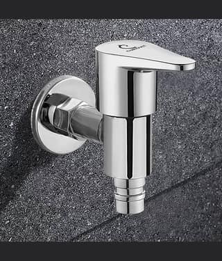 Bathfax Steel Bathroom Tap (Bib Cock)