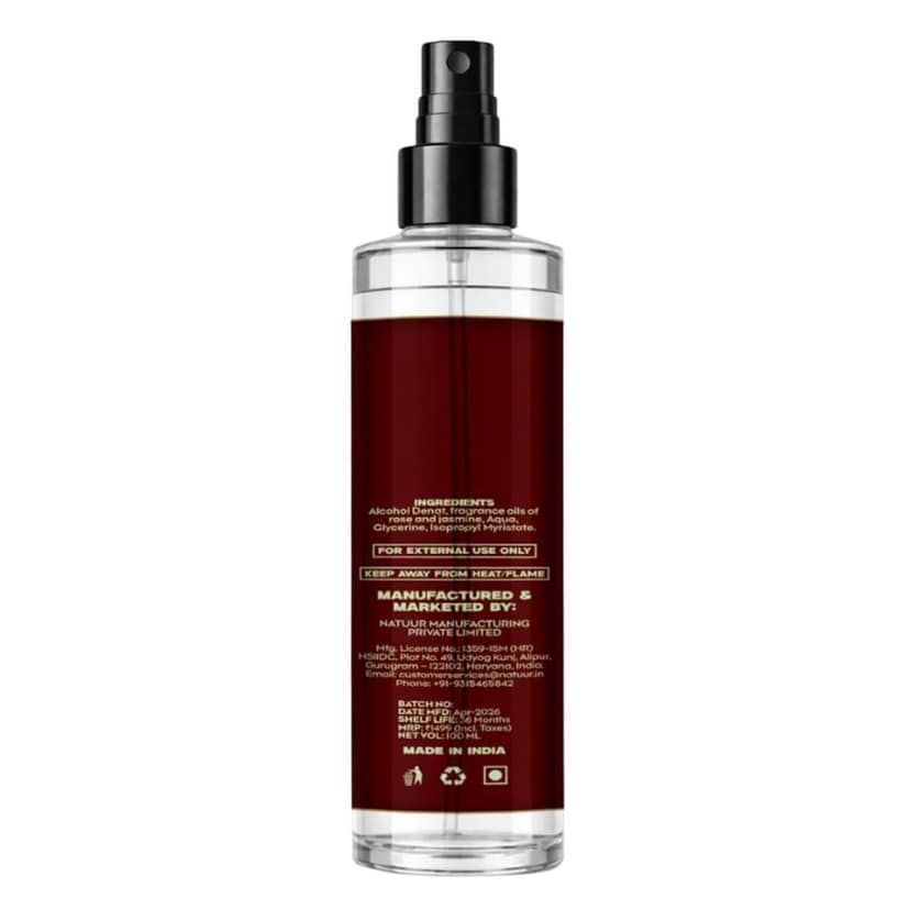 ALLURE | Rose | Jasmine | Neroli | Premium Eau De Toilette | Elegant | Romantic | Floral view 2