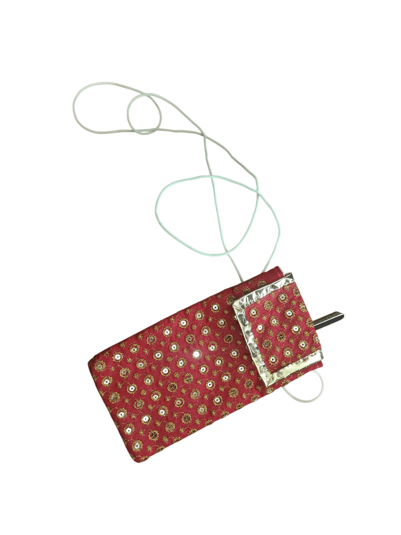 Versatile Daily Use Mobile Bag with Strap, Hook & Chain view 3