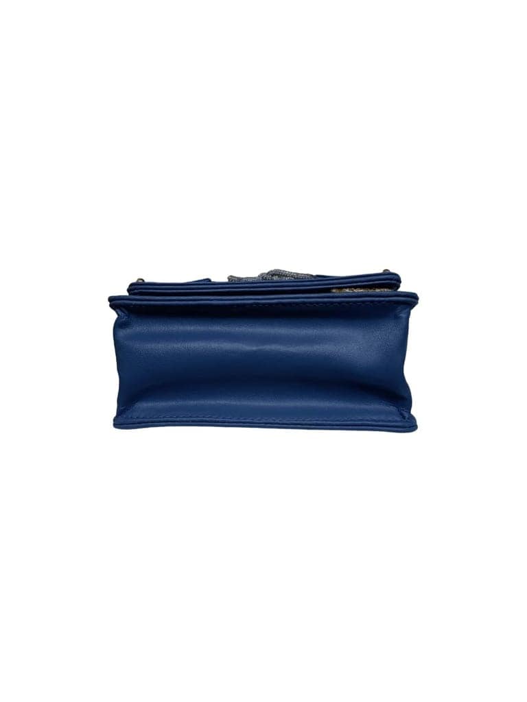 Vdesi Blue Rhinestone Tie-Up Bag view 5