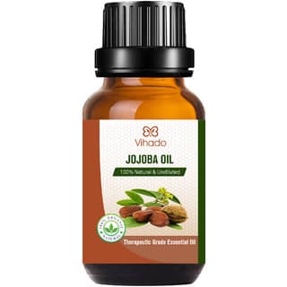 Vihado Best Jojoba Oil (for Hair, Skin Face Care) (10 ml) (Pack of 1) (10 ml)