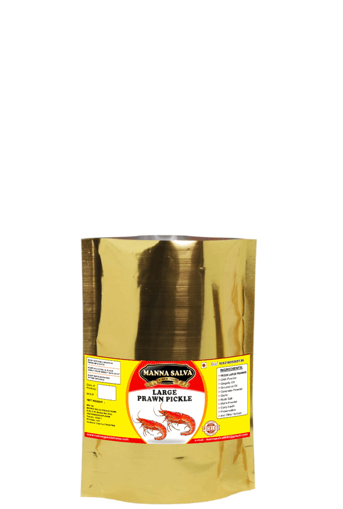 Manna Salva Pickles - Large Prawn Pickle Non - Veg Pickle view 3