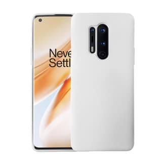LIRAMARK Liquid Silicone Soft Back Cover Case for OnePlus 8 Pro / 1+8 Pro