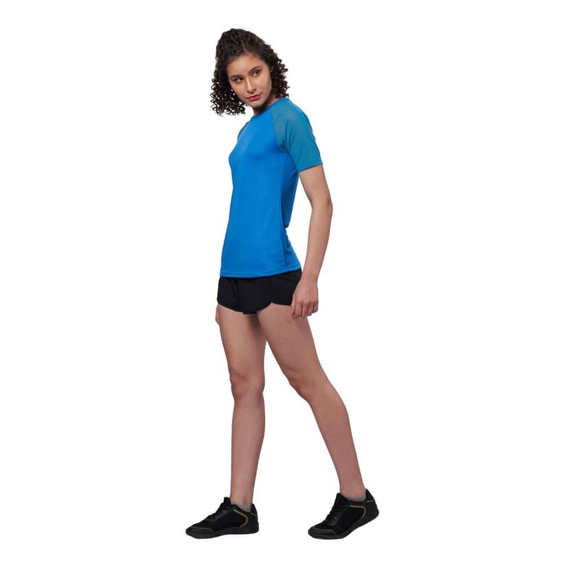DOMIN8 Women's Breathable Raglan mesh Sleeve Training T-Shirt view 3