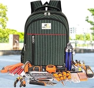 Hilstar Extra Heavy Duty Tool Backpack for Electrician Mechanic Plumber
