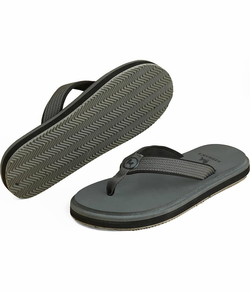 Neemans Grey Men's Thong Flip Flop view 2