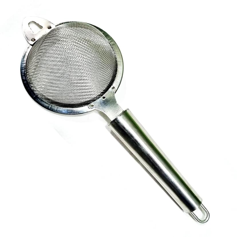 Elephant Inox Stainless Steel Tea Strainer No. 3 (10cm) | Fine Mesh Tea Filter for Tea & Herbal Infusions by Mahavir Home Store
