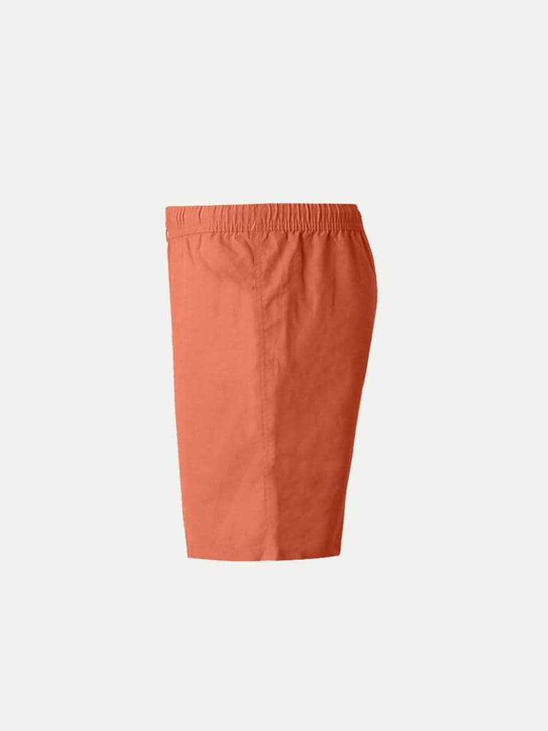 Teen Boys Orange Casual Shorts view 3