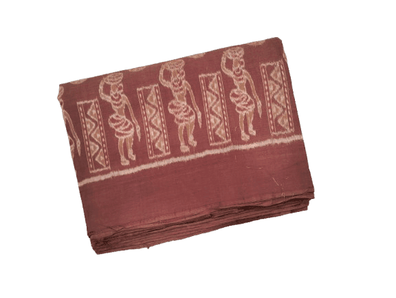 GI Tagged Sambalpuri Ikat Cotton Fabric view 4