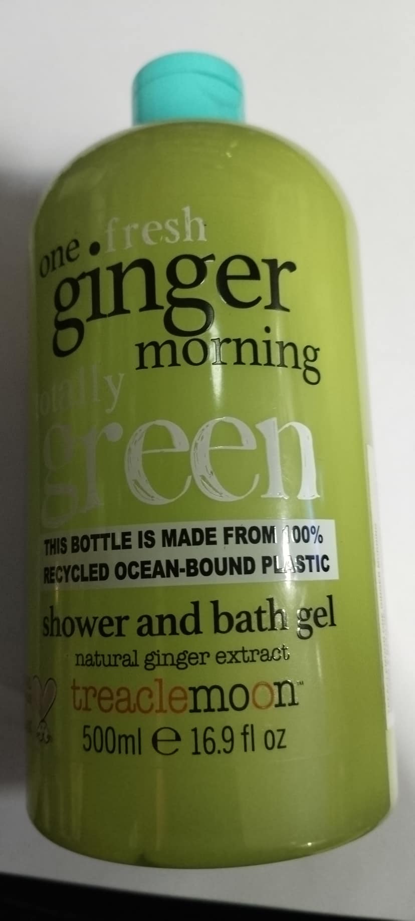 One fresh Ginger Morning Totally Green Shower and bath gel