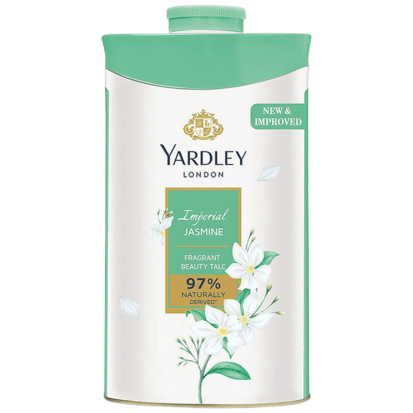 Yardley London Imperial Jasmine Perfumed Talc, 100 G view 2